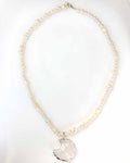 White Moon Necklace