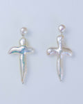 Croce Pearl Earrings