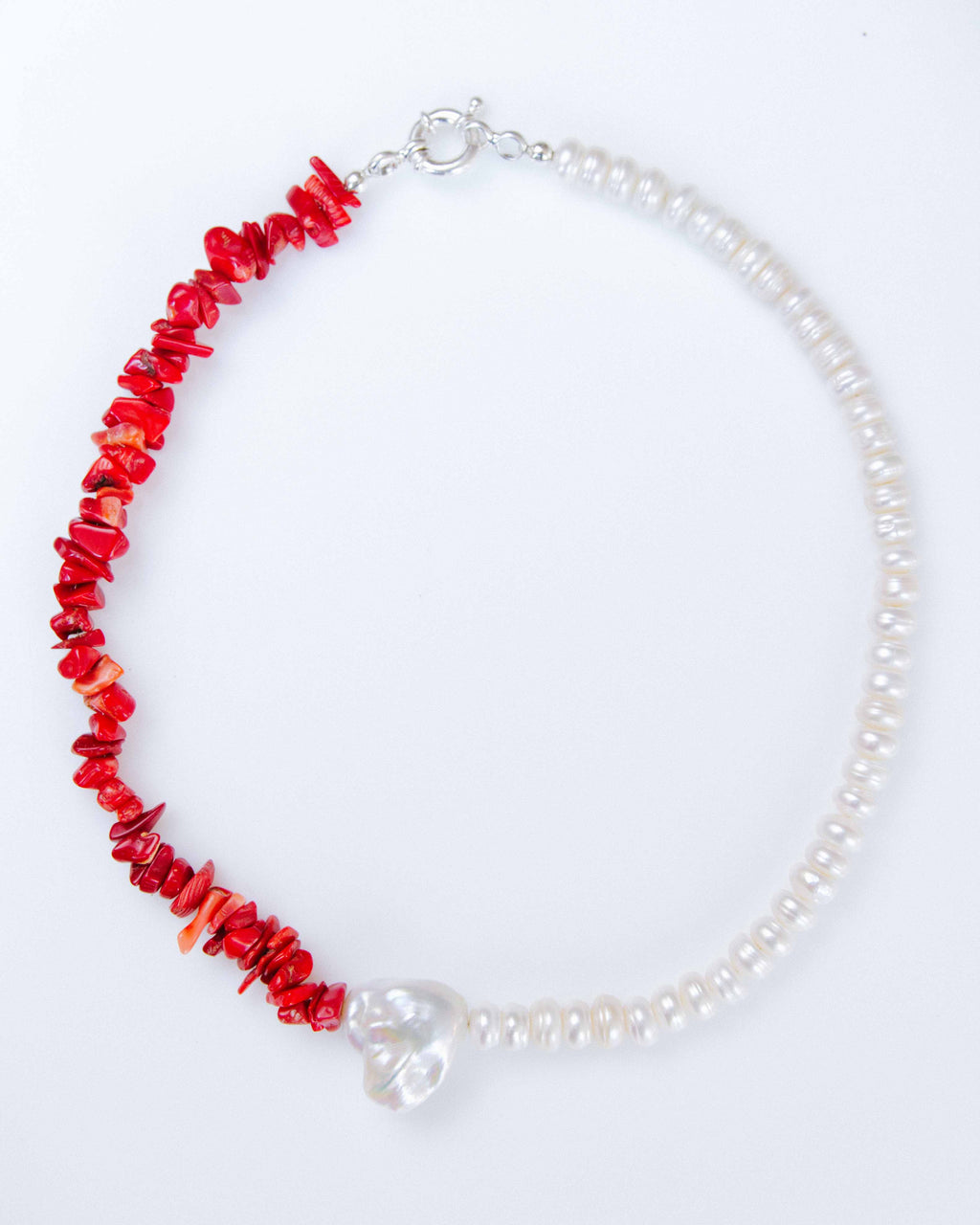 Sunset Coral Necklace